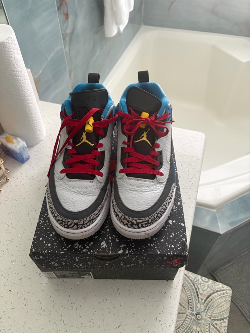 Jordan Spizike Low SE “Bordeaux” / “Obama” — Size 10.5 — Used, OG Box